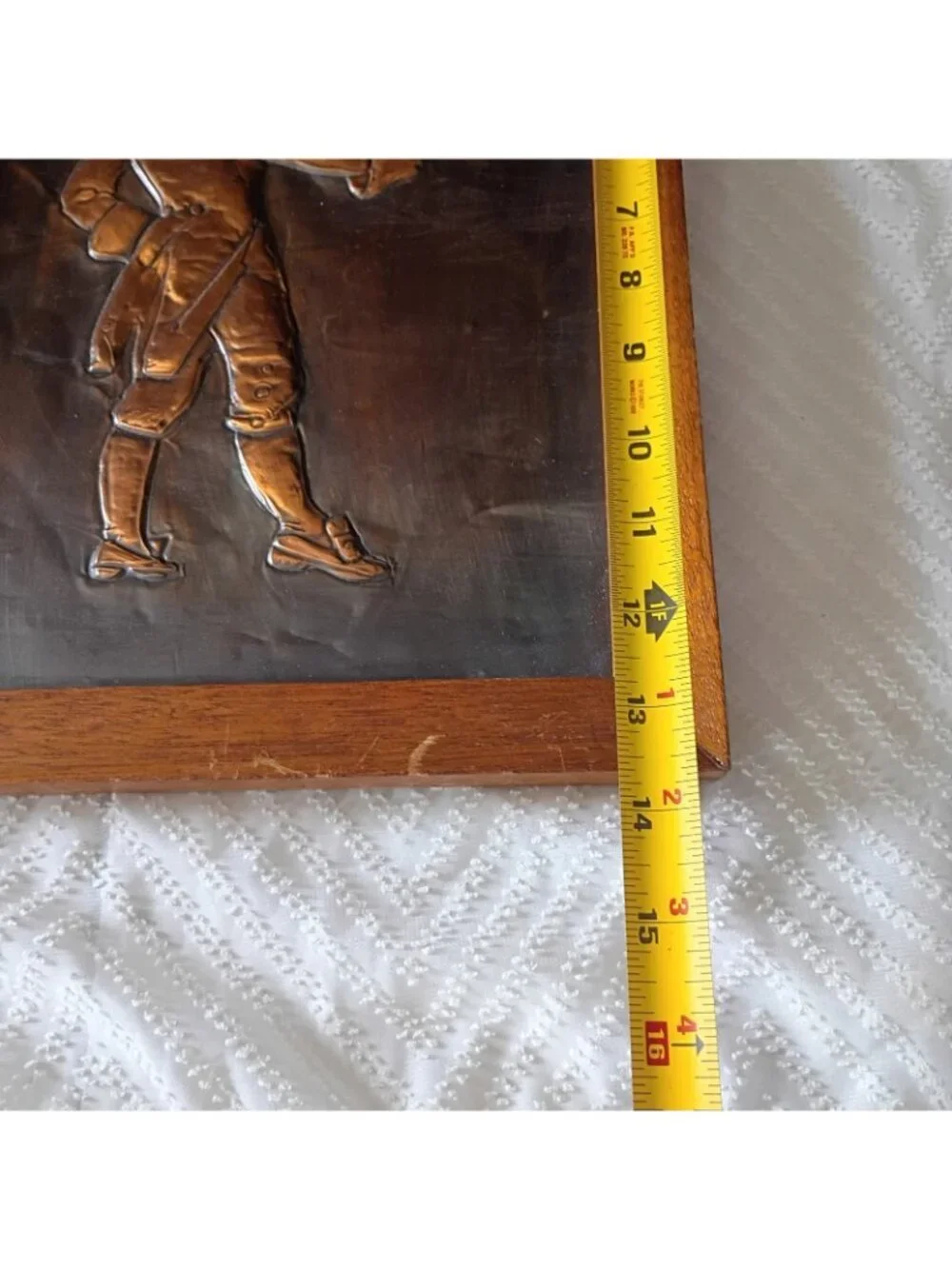 Art Hammered Cooper Colonial Boy